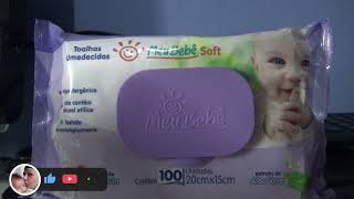 RESENHA DA TOALHINHA UMEDECIDA MEU BEBÊ SOFT(MUITO MARAVILHOSA) screenshot 4