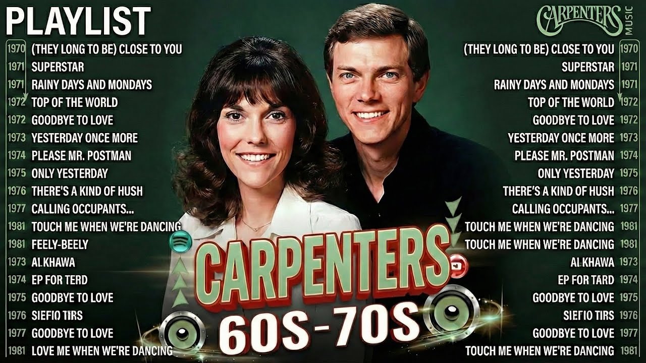 The Carpenters Greatest Hits Full Album - The Carpenters Songs - Best Of Carpenter 2026