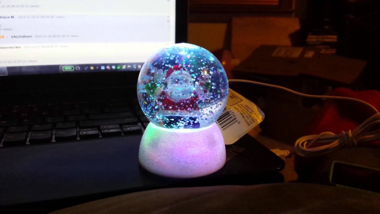 CVS Pharmacy LED Snowglobe YouTube
