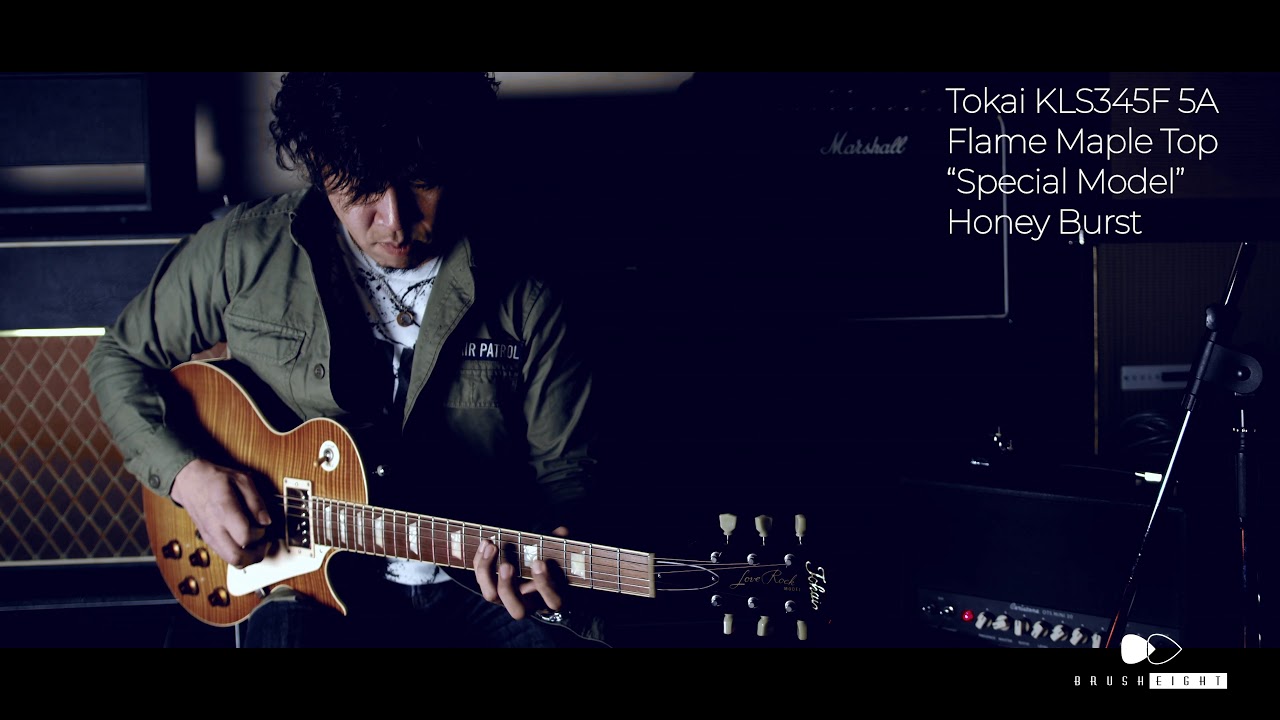 Brush eight / 【SOLD】Tokai KLS345F 5A Flame Maple Top “Special