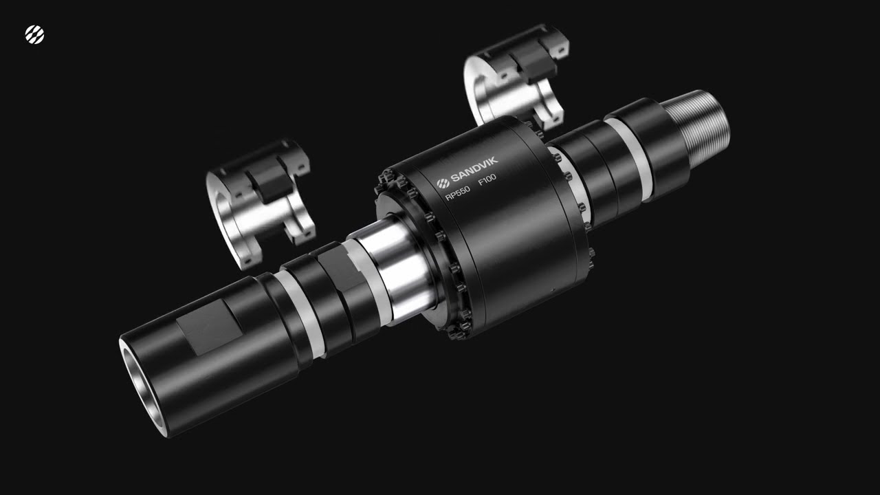 RP550 Shock Absorber assembly animation 2024