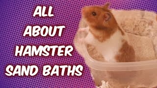 This video will teach you all about giving hamsters sand baths. please
don't give your hamster a bath in water! it strips the oils from their
fur and causes ...