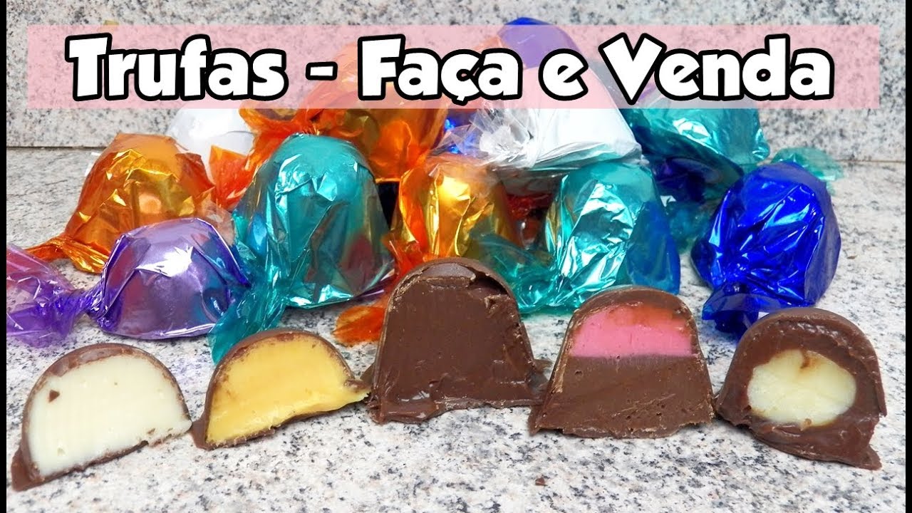 COMO FAZER TRUFAS - FAÇA E VENDA - Bru na Cozinha