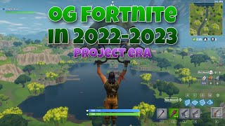 Playing Chapter 1 Season 1 Fortnite in 2022!