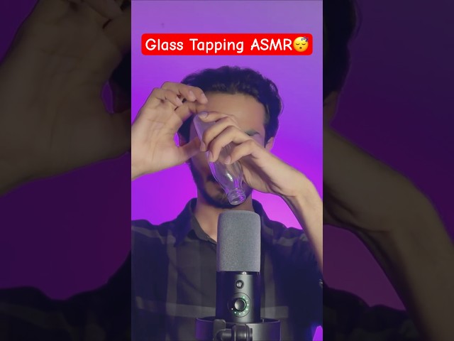 Relaxing Glass Sounds ASMR😌