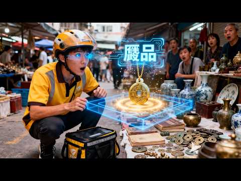 送外送的窮小夥意外獲得透視神眼，靠撿漏在古董市場日入千萬，美女老闆也想嫁給他！#短劇 #短劇推薦 #drama