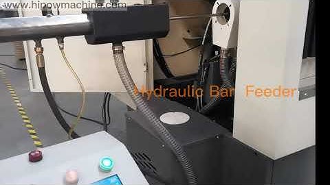 TCK46A Slant Bed CNC Lathe Machine with Bar Feeder