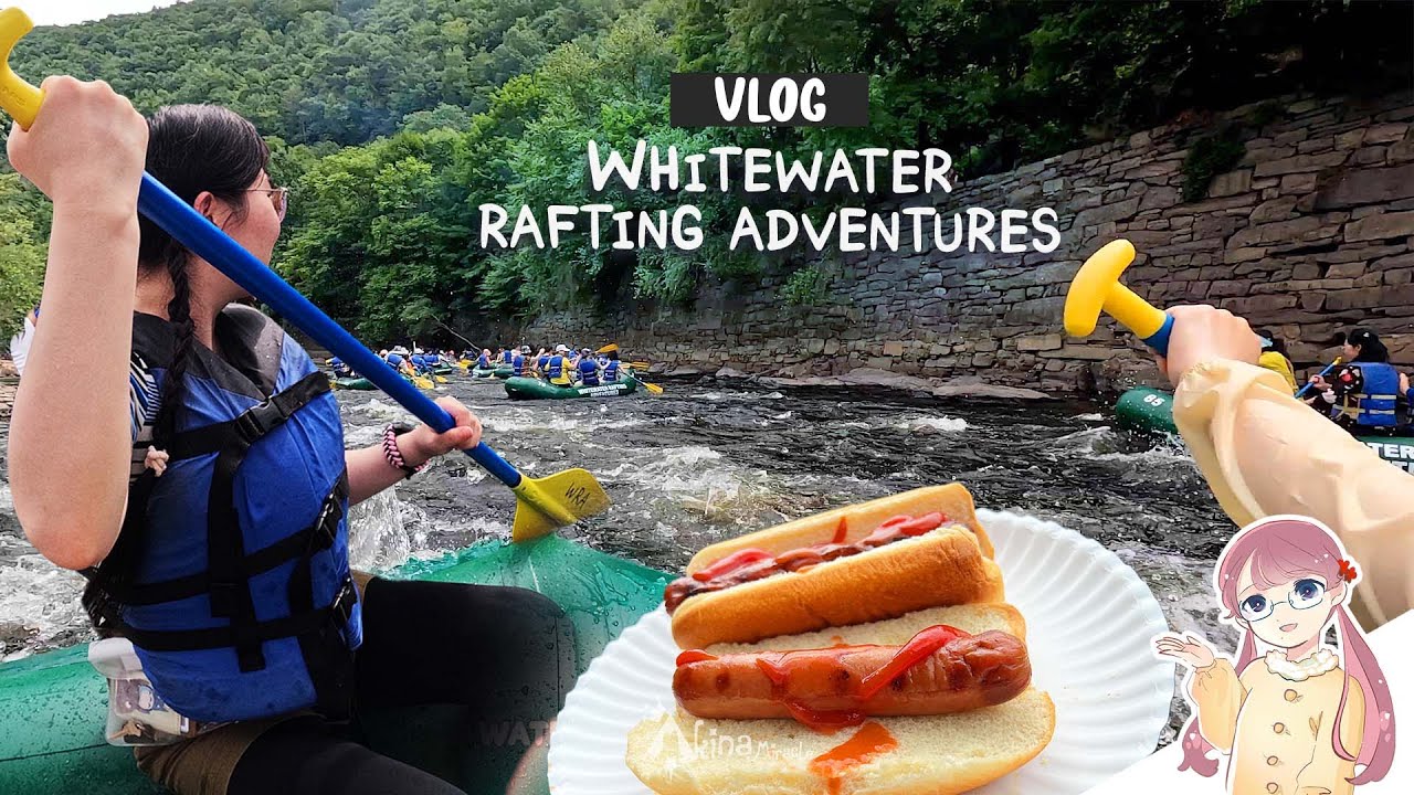 Whitewater Rafting Adventures Day Trip 2.5 Hour drive from NYC Outdoor Pennsylvania Vlog YouTube