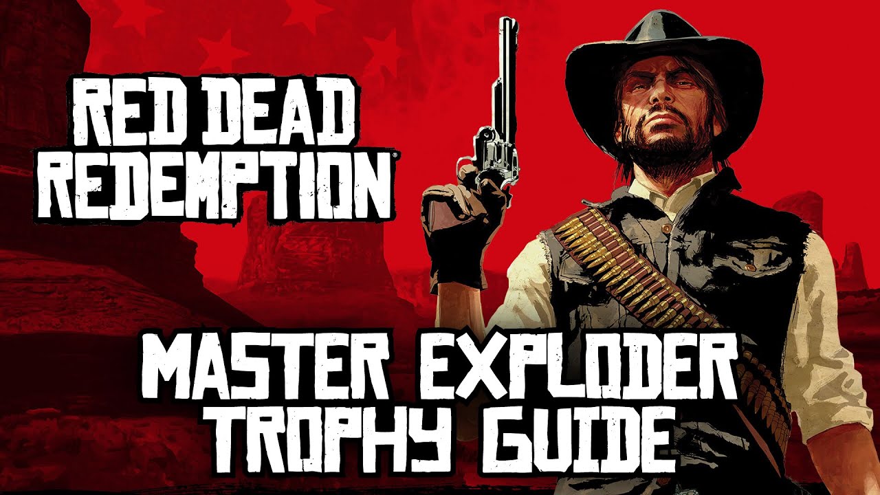 Red Dead Redemption - All 5 Explosive Rifle Challenges (Master Exploder Trophy Guide)