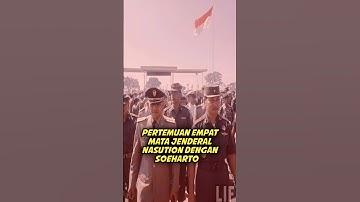 Pertemuan Empat Mata Jenderal Nasution dengan Soeharto 