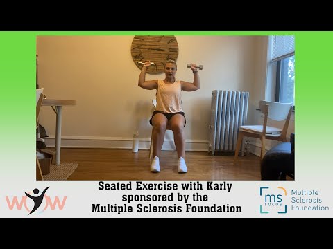 20241105 Seated Exercise with Karly sponsored by the Multiple Sclerosis Foundation