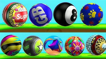 Going Balls: 9 Colour Super Speed Run Gameplay |  Walkthrough | iOS/Android | 🏆