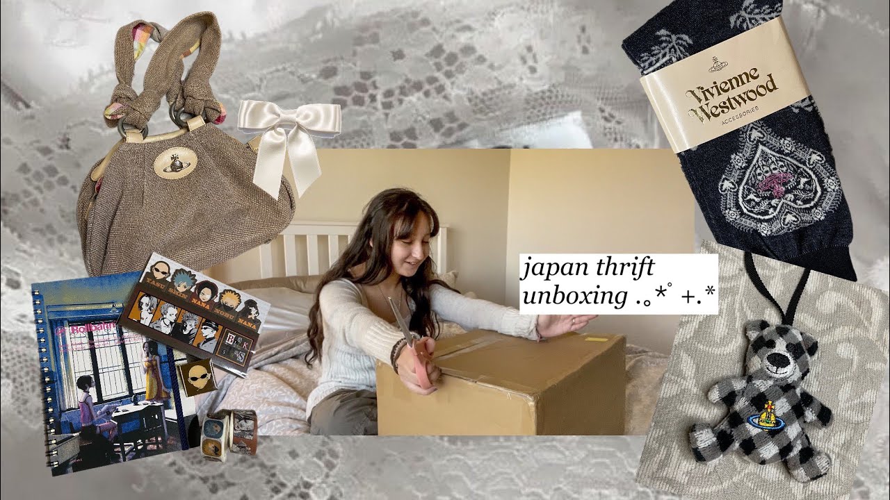 ⋆ ˚｡⋆୨୧˚  japan mercari buyee online thrift unboxing- vivienne westwood, nana all time best merch