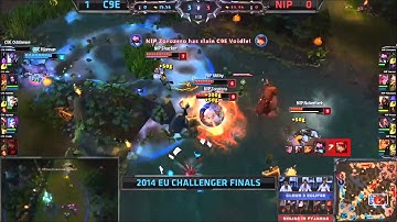 EU Challenger Spring 2014 Final G2:NIP vs C9E Highlights