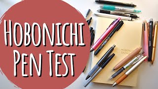 Hobonichi Cousin Pen Test: Which Pens Are The Best?