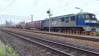 EF210-121 2062レ 野洲駅発車 2013.07.02 琵琶湖線