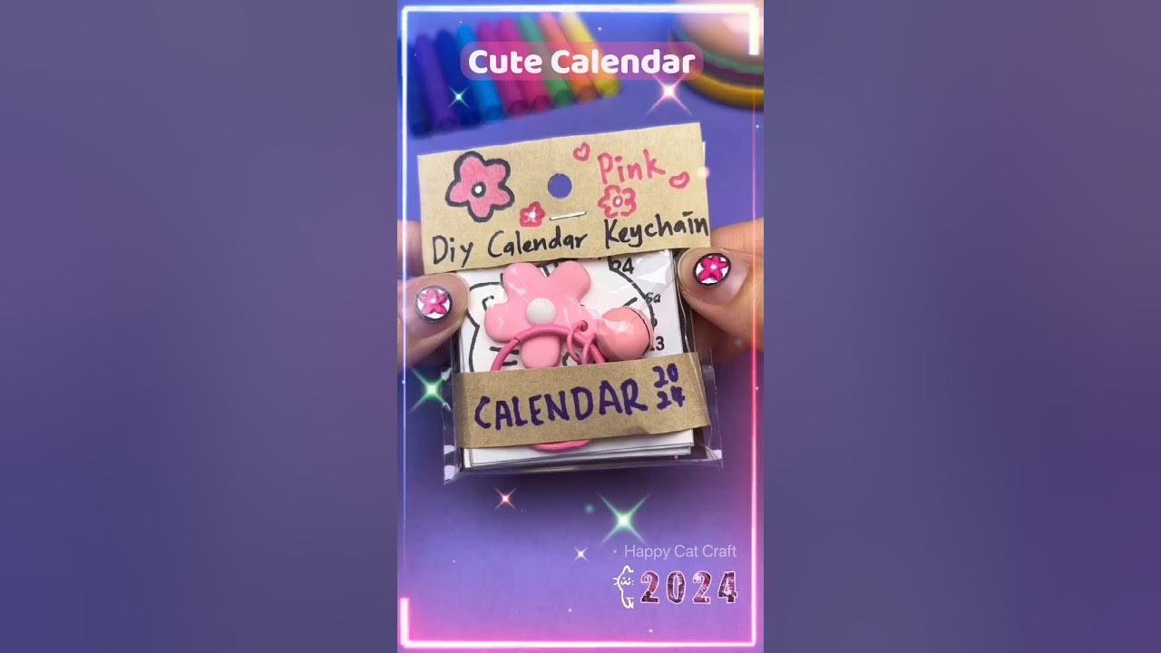 How To Make Mini Calendar Keychain shorts youtubeshort love cute how-to-make-mini-calendar-keychain-shorts-youtubeshort-love-cute