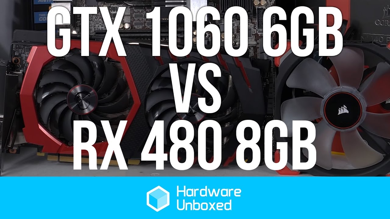 RX 480 8GB GTX 1060 6GB - Battle of the Mid-Range Contenders! - YouTube