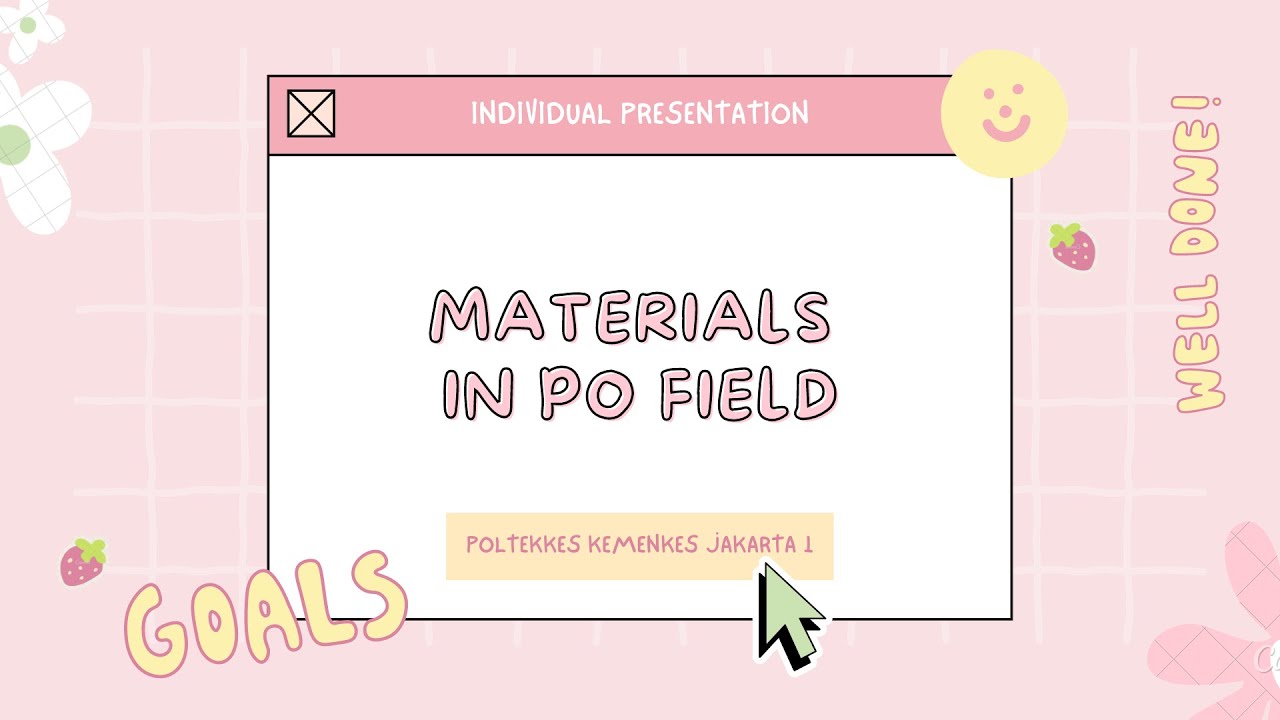 Po Material Project Materials In PO Field - YouTube