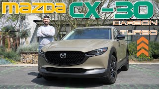 The 2024 Mazda CX-30 Carbon Turbo Is All New And It's Really Surprising