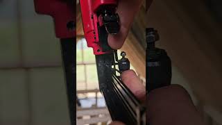 stapler gun has a problem