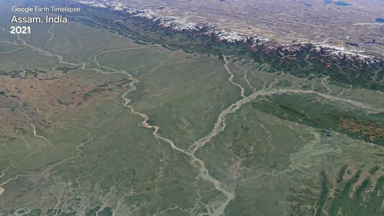 Assam, India - Earth Timelapse
