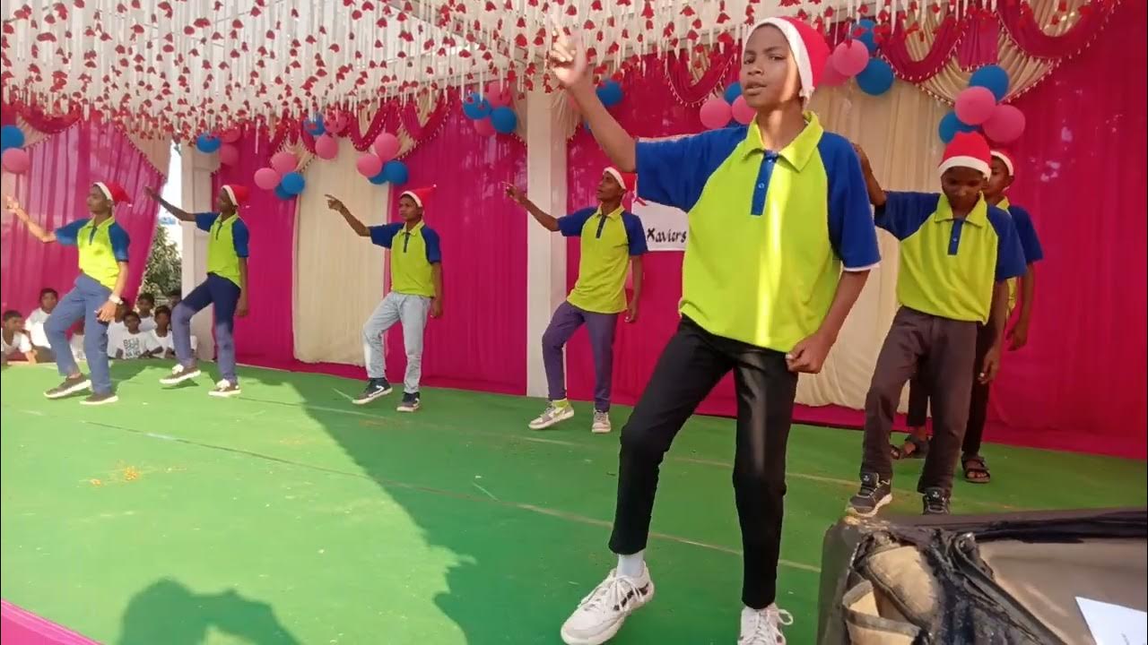 Jingle bells Dance by Hostel Students of St. Xavier's English Medium
