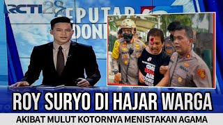 Roy suryo di ahajar masa akibat menistakan ayat alqur'an.