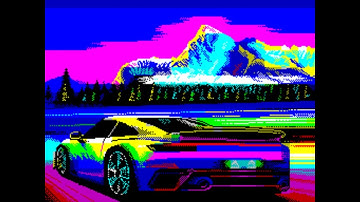 Pixel Art Krivan - Trixs 2021, ZX Spectrum OCP Art studio