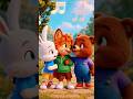 🎵🌸 The Magic Singing Flower! 😱✨ | Cute Cartoon Adventure 🌈🐰🦊🐻 #4kanimation #cutebunny