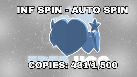 [ LIMITED UGC ] Spin for Free UGC - INF SPIN AND AUTO SPIN