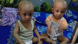 Bayi Kembar Joget Bikin Ketawa