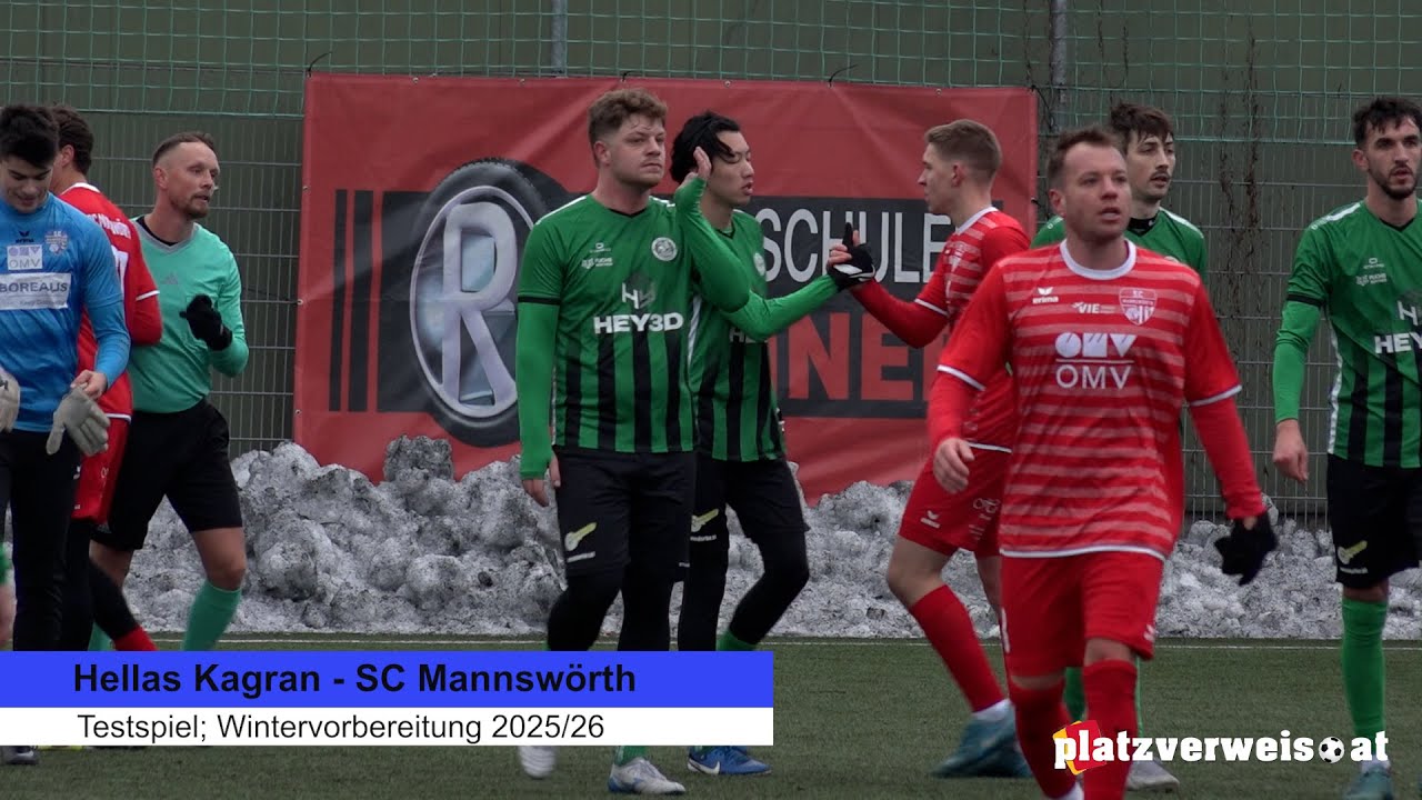 Highlights; Hellas Kagran - SC Mannswörth, Wintervorbereitung 2025/26