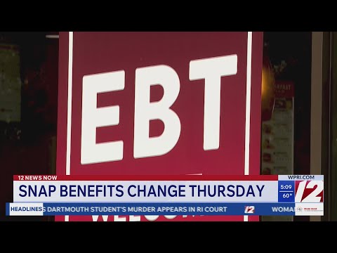 New SNAP benefit amounts take effect Thursday
