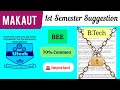 Basic Electrical Engineering 1st semester suggestion #makaut