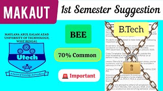 Basic Electrical Engineering 1st semester suggestion #makaut