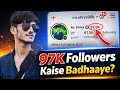 👉 97K Followers 😳 Kaise Badhaaye? (Real Secret Revealed || Instagram Followers Kaise Badhaye 📈 2026