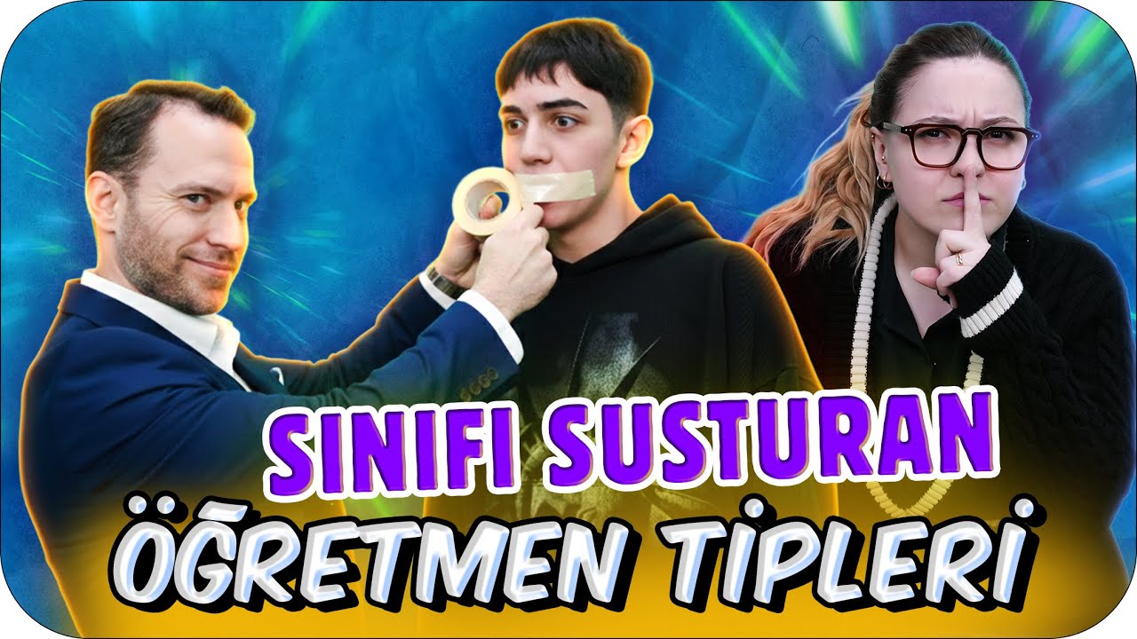 SINIFI SUSTURMAYA ÇALIŞAN 16 ÖĞRETMEN TİPİ 😆