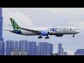 Máy Bay Boeing 787-9 Của Bamboo Airways Hạ Cánh Ở Sân Bay Tân Sơn Nhất