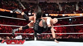 Roman Reigns vs. Cesaro – WWE World Heavyweight Championtitel Turnier: Raw – 16. November 2015