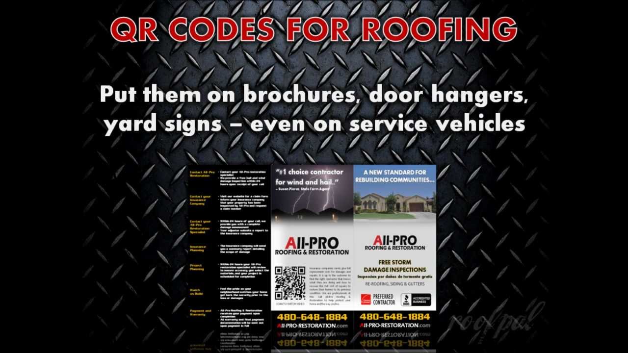 QR Codes for the Roofing Industry RoofPal Marketing Podcast Roofing Contractor QR Codes