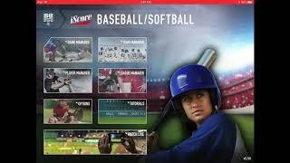 IScore baseball 5.110 iPad app - pregame import and lineup screenshot 4