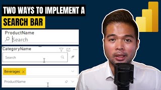 Implementing a Search Bar in Power BI: Default vs Custom Visual