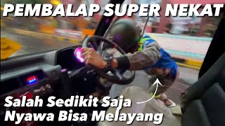 ASTAGA!! LAGI DRIFTING DIA MALAH KELUAR MOBIL