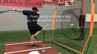 Tee Drill - Flamingo & Kick Thru
