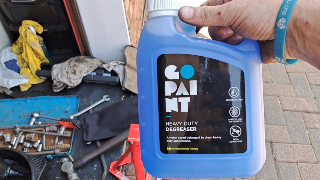 Go Paint degreaser! YouTube