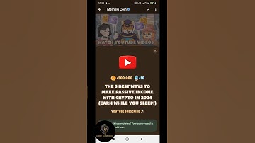 The 5 Best Ways to Make Passive Income with Crypto in 2024 (Earn While You Sleep!) #memefi