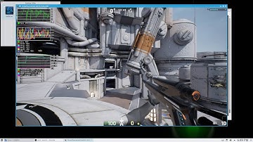 Unreal Tournament 4 on radeonsi (OpenGL 4.3\GLSL 430)
