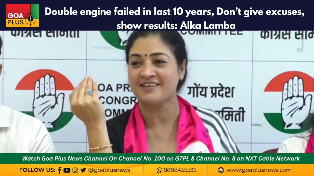 Double engine failed in last 10 years, Don’t give excuses, show results: Alka Lamba