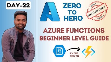 Day-22 | Event Driven Serverless Implementation with Demo | Azure Blob Trigger #freeazurecourse